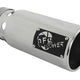 aFe SATURN 4S 4in SS Intercooled Exhaust Tip - Polished 4in In x 5in Out x 12in L Bolt-On
