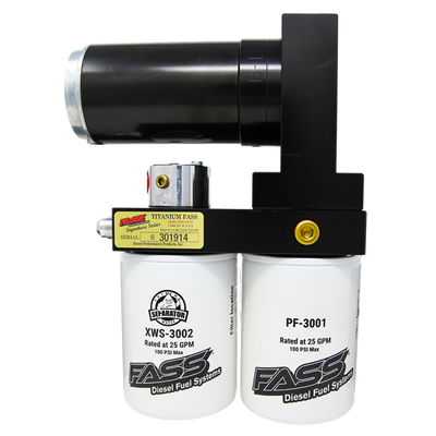 FASS 00-05 Ford Excursion Powerstroke 140gph/65psi Titanium Fuel Air Separation System TS F15 140G