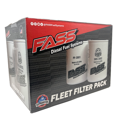 FASS Replacement Filter Pack 3 of XWS-3002 and 3 of PF-3001 FLEET FILTER PACK