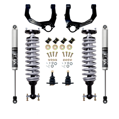Kryptonite Stage 3 Leveling Kit with Fox 2.5 Shocks for 2019+ Chevy/GMC 1500 AT4/Trail Boss