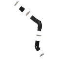 aFe BladeRunner 3-1/2in Aluminum Cold Charge Pipe Black RAM Diesel Trucks 25-26 L6-6.7L (td)