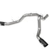 aFe Large Bore-HD 4in 409SS DPF-Back Exhaust System w/Black Tip 20 GM Diesel Trucks V8-6.6L (td) L5P