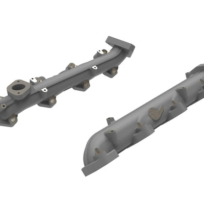 aFe BladeRunner Ported Ductile Iron Exhaust Manifold Ford Diesel Trucks 11-14 V8-6.7L (td)