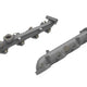 aFe BladeRunner Ported Ductile Iron Exhaust Manifold Ford Diesel Trucks 11-14 V8-6.7L (td)