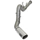 aFe LARGE BORE HD 5in 409-SS DPF-Back Exhaust w/Polished Tip 2017 Ford Diesel Trucks V8 6.7L (td)