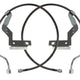 Carli 17-23 Ford F250/350 SD Hardware Braided Brake Lines Leveling Front Only