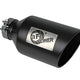 aFe Power MACH Force-Xp 409 Stainless Steel Clamp-on Exhaust Tip Black