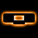 ORACLE Lighting Universal Illuminated LED Letter Badges - Matte Blk Surface Finish - Q