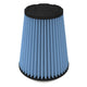 aFe POWER Universal Clamp-On Air Filter w/ D2 Dura-Dry Media - 4in F x 6in B x 4in T x 7in H