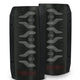 AlphaRex 87-96 Ford Bronco/F-150 Luxx-Series LED Tail Lights - Black