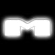ORACLE Lighting Universal Illuminated LED Letter Badges - Matte Wht Surface Finish - M