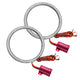 Oracle 14-15 Chevrolet Silverado Surface Mount LED Fog Light Halo Kit - Red
