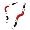 aFe BladeRunner 3in & 3-1/2in AL Hot and Cold Charge Pipe Kit Red RAM Diesel Trucks 25-26 L6-6.7L