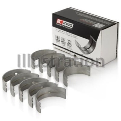 King Engine Bearings GM 6.6L V8 Duramax Turbo Diesel L5P Late Main Bearing Set - Size +0.25mm