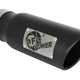 aFe MACH Force-Xp 409 Stainless Steel Exhaust Tip 3.5 In x 4.5in Out x 12in L Clamp-On