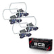 Oracle Chevy Silverado 07-13 Halo Kit Square Style - ColorSHIFT w/ BC1 Controller