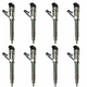 Exergy 04.5-05 Chevrolet Duramax 6.6L LLY Reman Sportsman Injector - Set of 8
